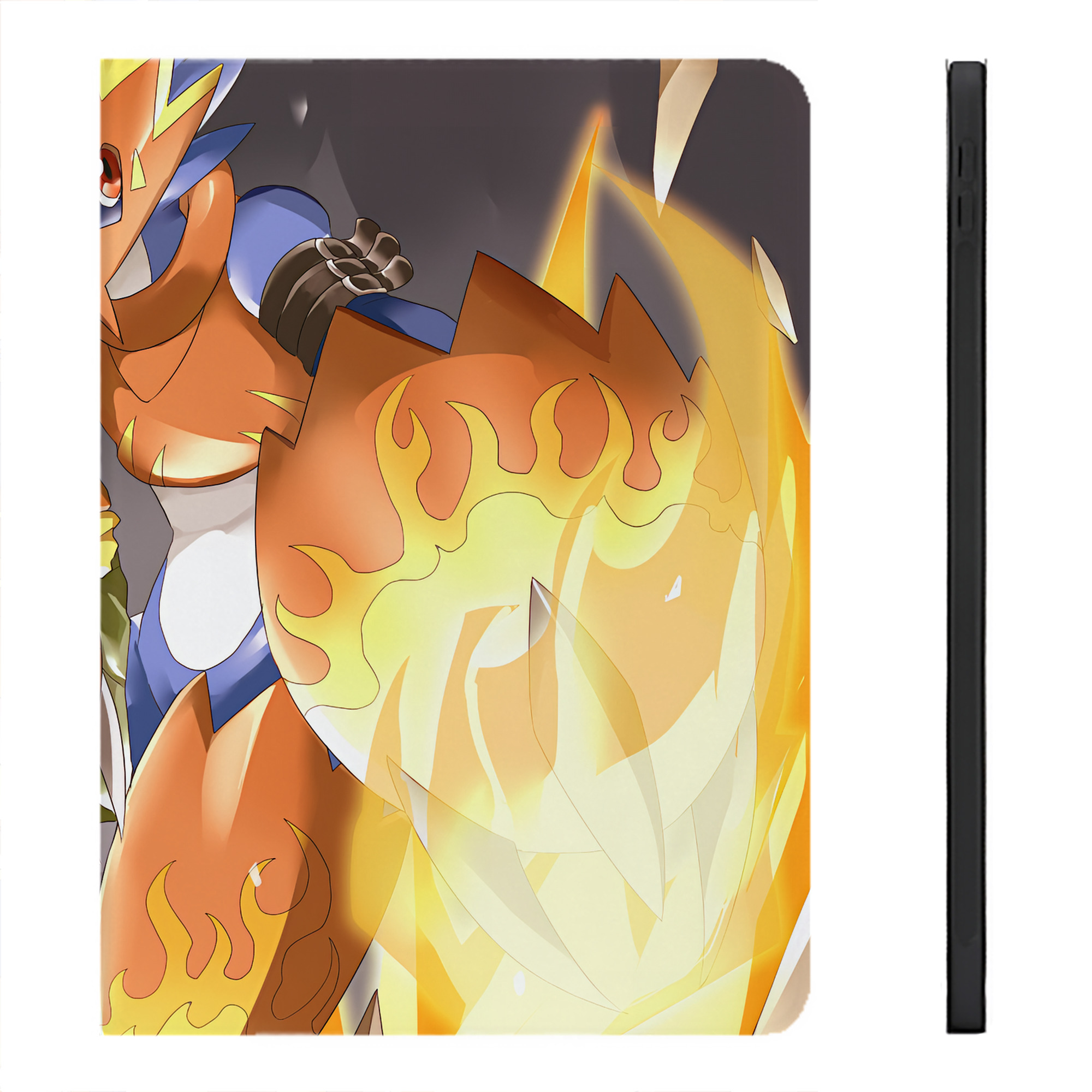 （画像用） Digimon デジタルモンスター/デジモン IPadケース ペンホルダー付き ブックスタイルデザイン